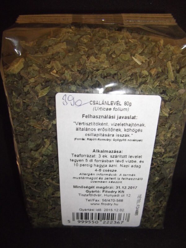 Csalánlevél tea 80g