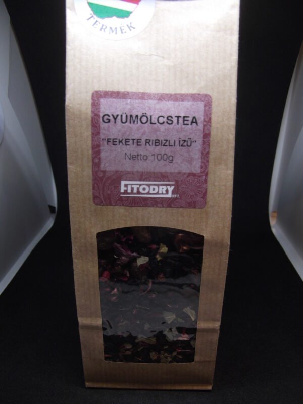 Ablakos feketeribizli gyümölcstea 100gr