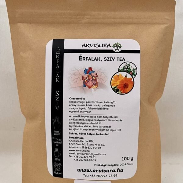 Érfalak, szív tea 100 gr