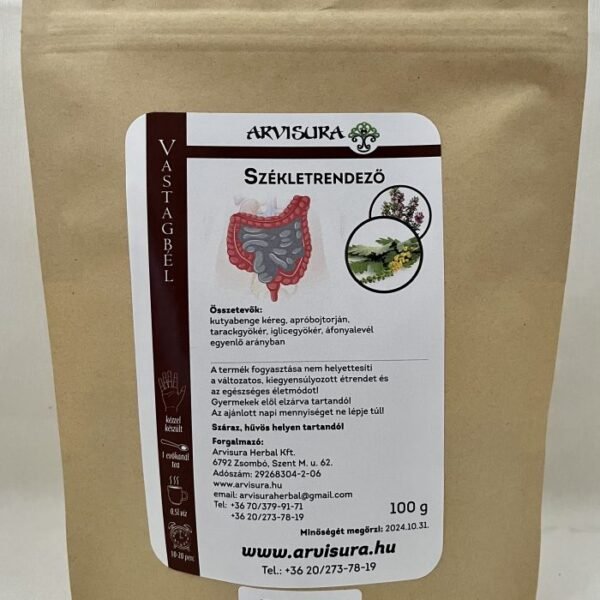 Székletrendező teakeverék 100 gr