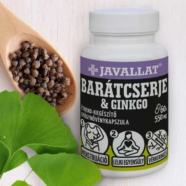 Barátcserje&Ginkó kapszula